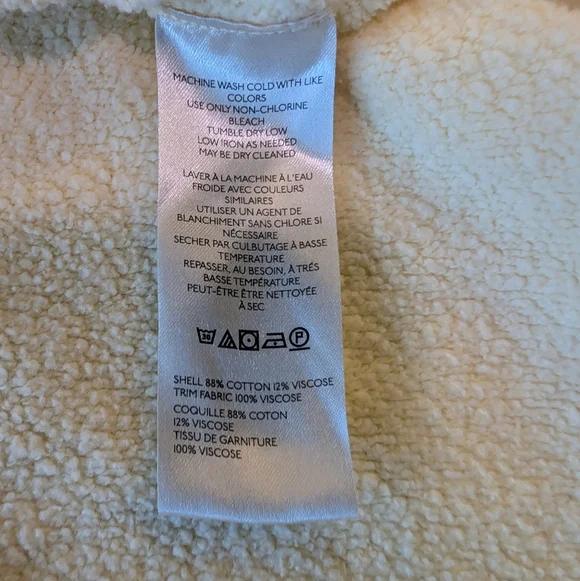 Free People We The Free Alexa Sweatshirt Jacket in Flan Yellow Boho Chic XL - Picture 15 of 16